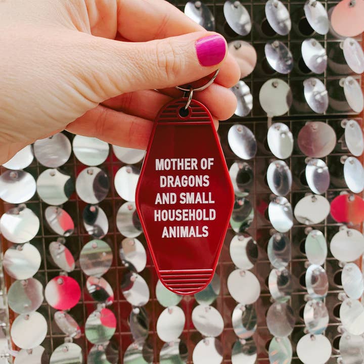 GetBullish - Wholesale Keychain - Women's - Mother of Dragons and Small Household Animals Keychain