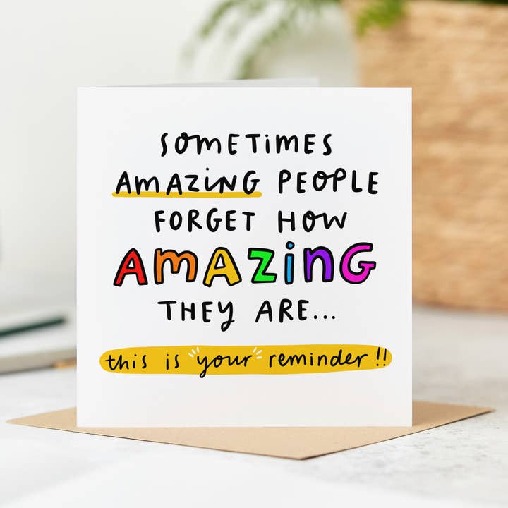 Voici votre carte de rappel pour la vente par Arrow Gift Co