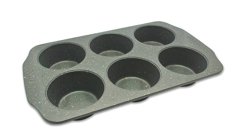 CasaWare - Wholesale Cupcake/Muffin Pan - Jumbo Muffin Pan Six Cup3