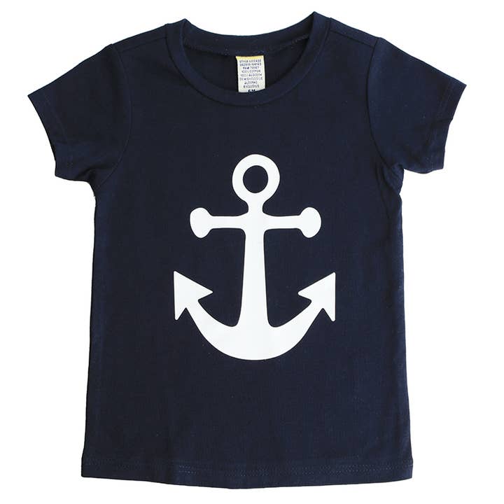 Anchor Tee for wholesale by Sparkle Sisters by Couture Clips