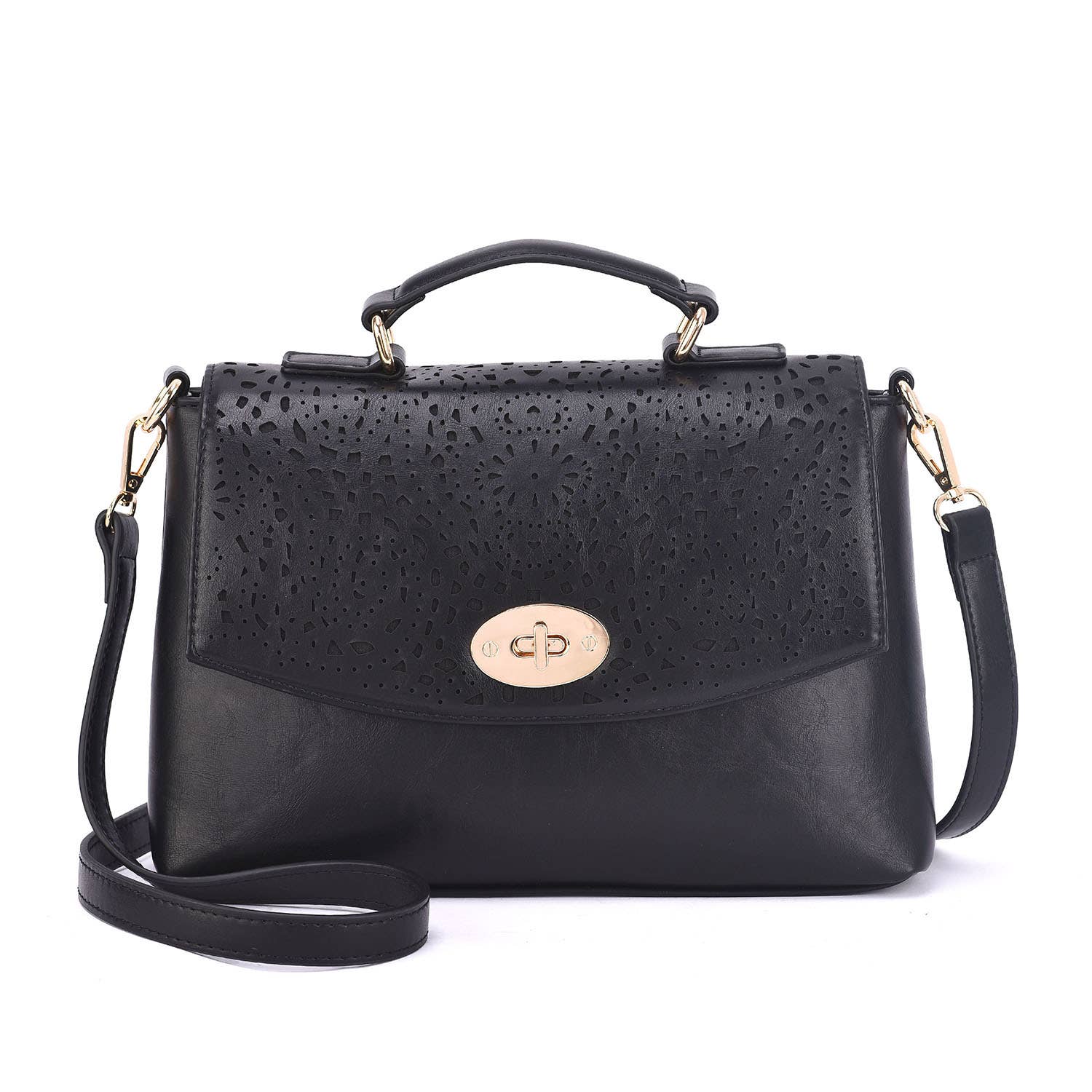 Mellow World - Wholesale Crossbody Bag - Women's - Quinn Perforated Crossbody2