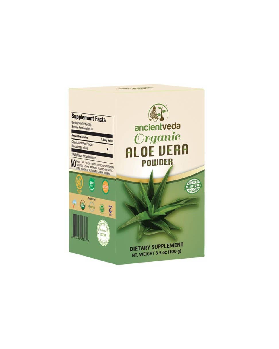 Ancientveda - Wholesale Oral Supplement/Vitamin - Aloe Vera Powder (100 gms)0