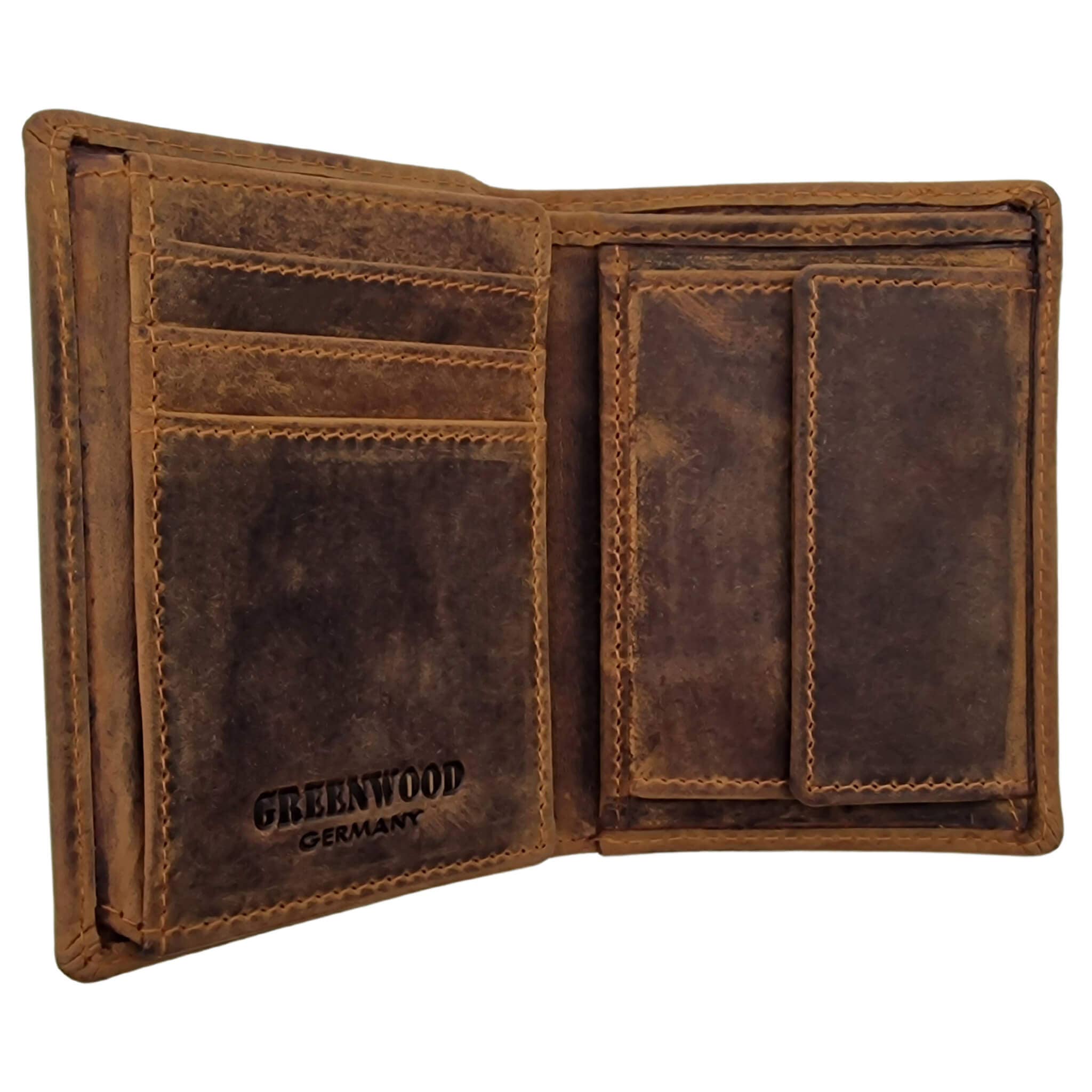 Greenwood - Wholesale Wallet - Men's - Enzo men's portrait format RFID small leather wallet12