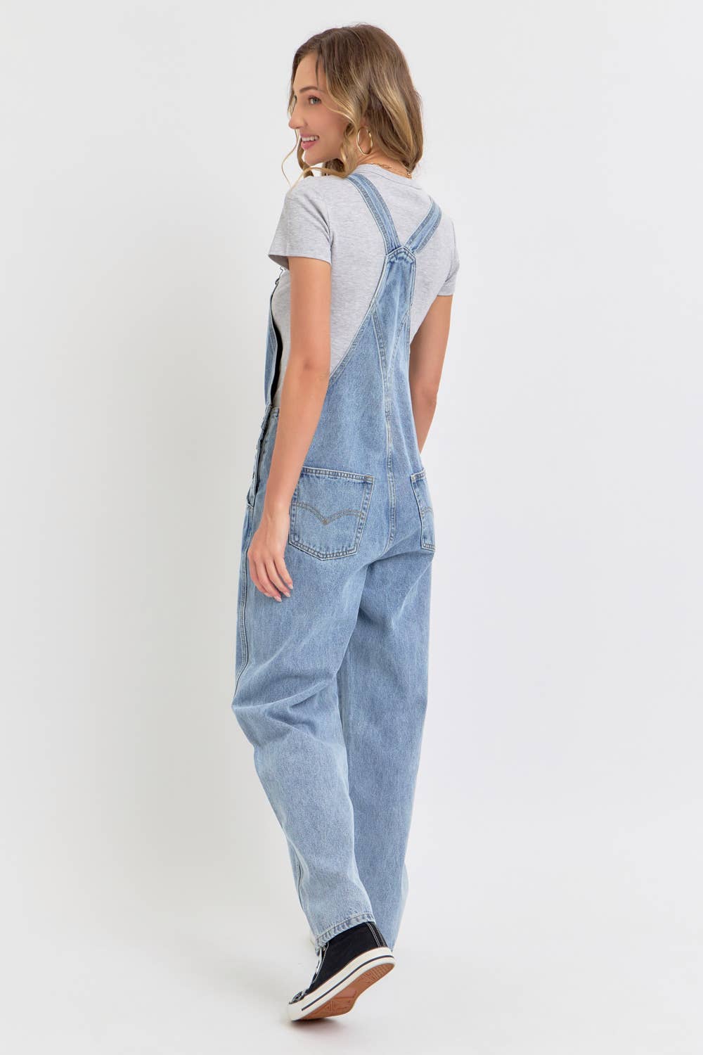 Sweet Lovely by Jen - Vente Salopette – femme - Salopette en denim intemporelle et essentielle1