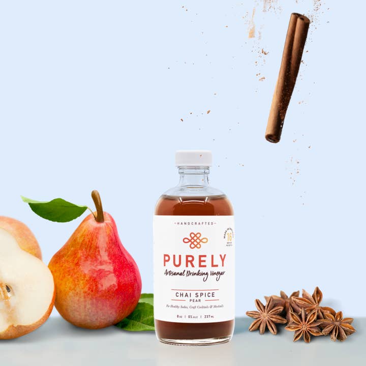 Botanical Elixir Mocktail Infusion - Chai Spice Pear for wholesale by Purely Drinks