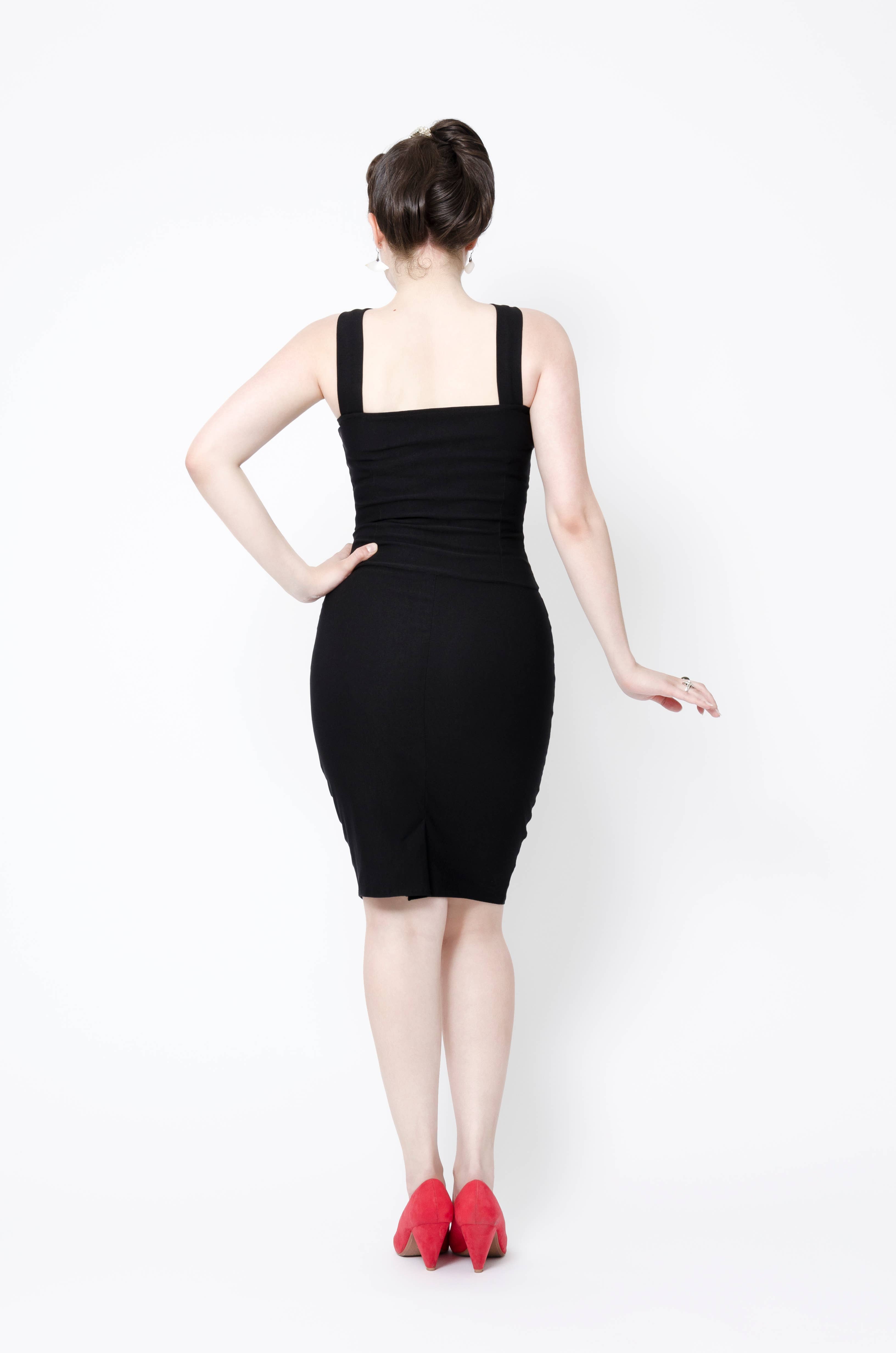 Putré-Fashion - Wholesale Dress - Women's - Vavavoom pencil dress - Black2