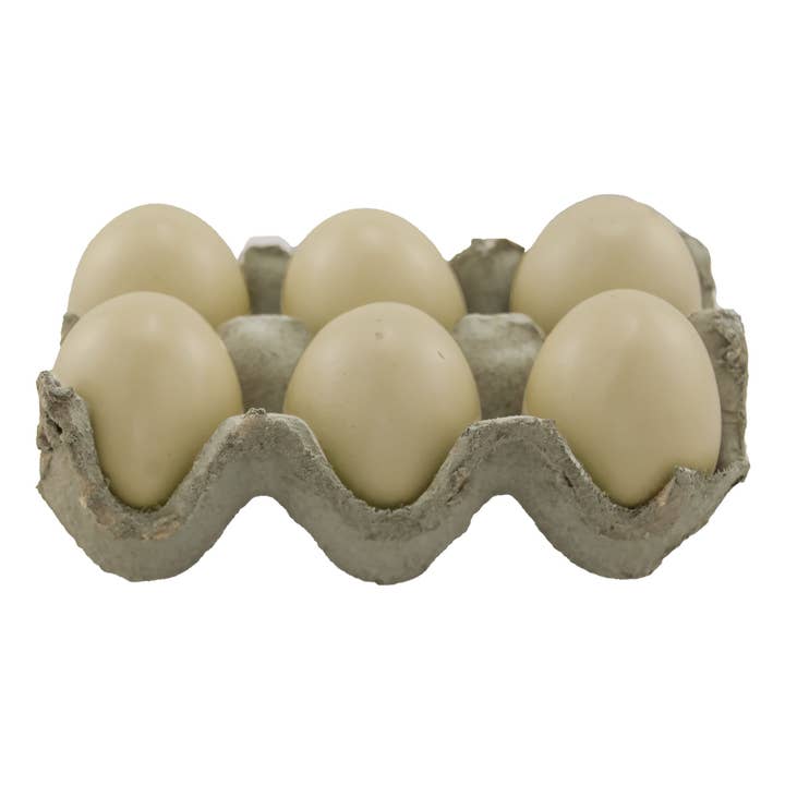 Resin Egg - White for wholesale by The Hearthside Collection