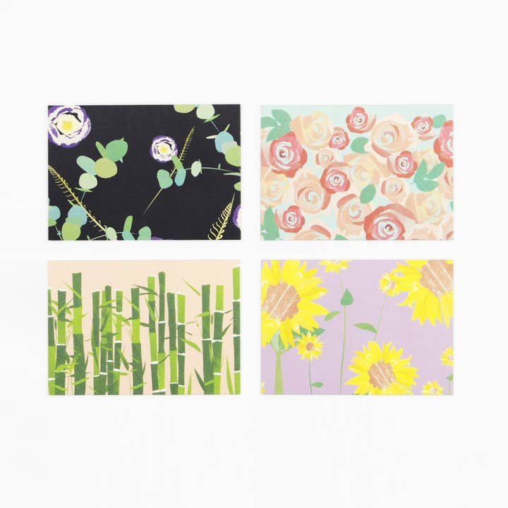 Tarjetas de notas botánicas, paquete de 16 para venta al por mayor de TAAB London