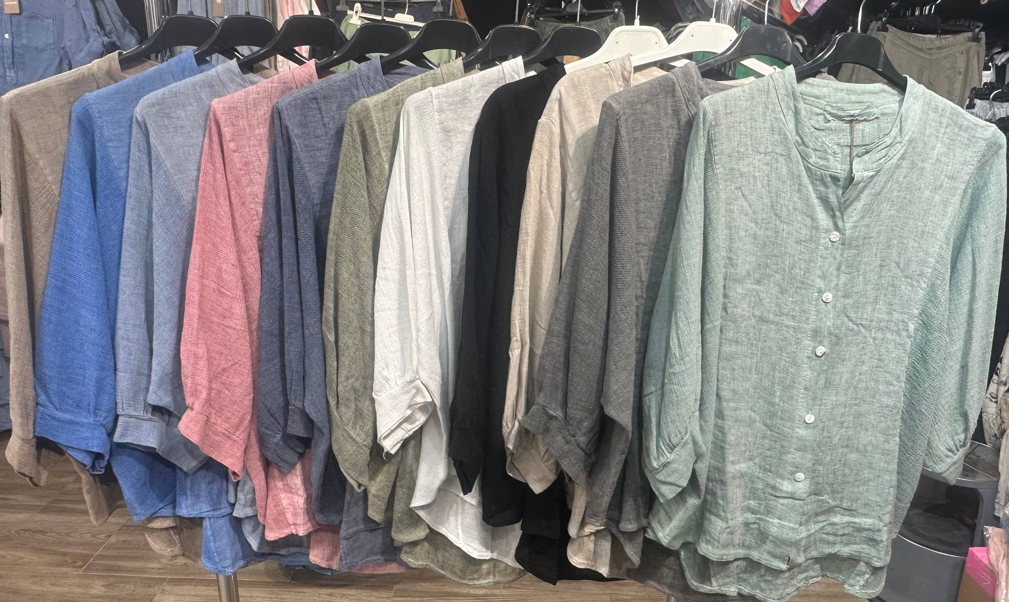 LÉA & LUC – wholesale Shirt – Women’s – 100% Linen Shirt REF. 92305