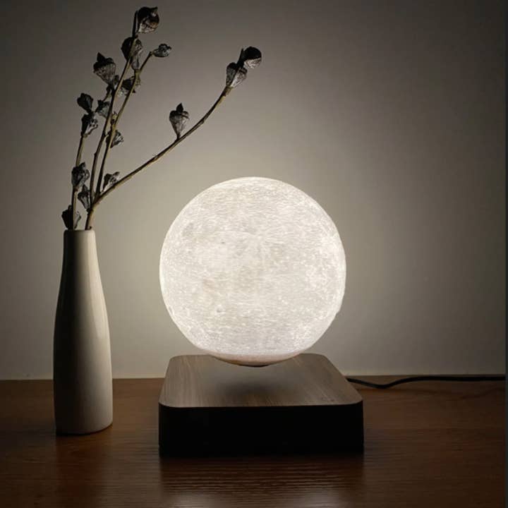 Levitating Moon Lamp for wholesale by Kiyo Home