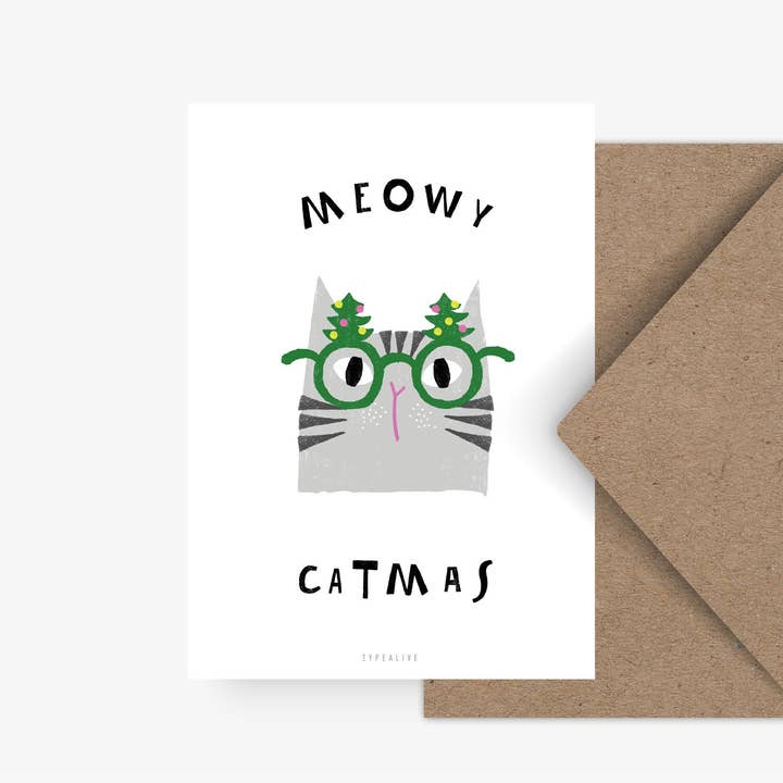 Postcard/ catmas for wholesale by typealive