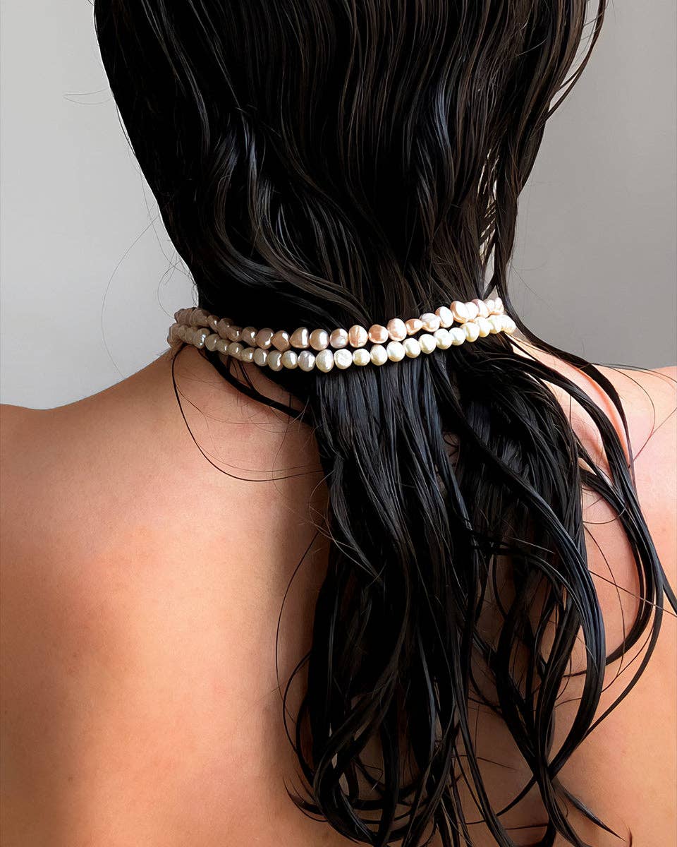 HELLES - Wholesale Beaded/Pearl Necklace - VERANO NECKLACE5