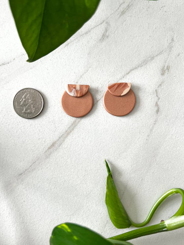 Boho Statement Studs for wholesale by The Clay Exchange