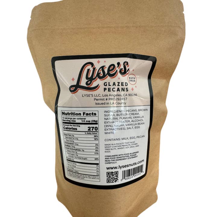 Lyse's Nuts - Venta al por mayor Frutos secos - Nueces glaseadas - 10 oz1