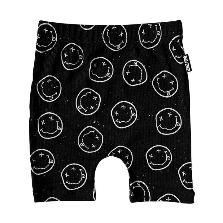 Bamboo Biker Shorts in Cobain for wholesale by Rebel Bro