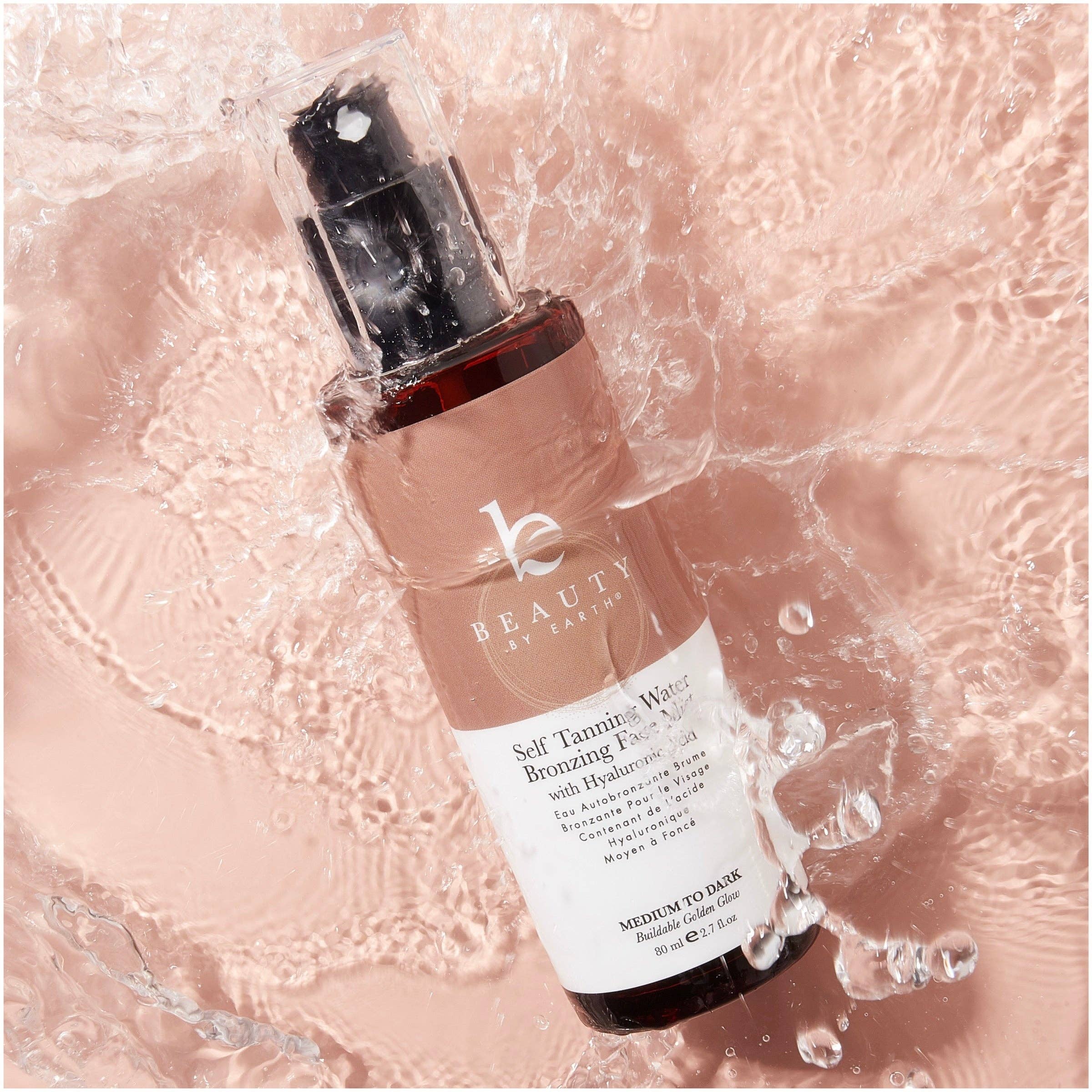 Beauty By Earth - Wholesale Self-Tanner - Self Tanning Water Bronzing Face Mist 2.7oz (2 Shades)6