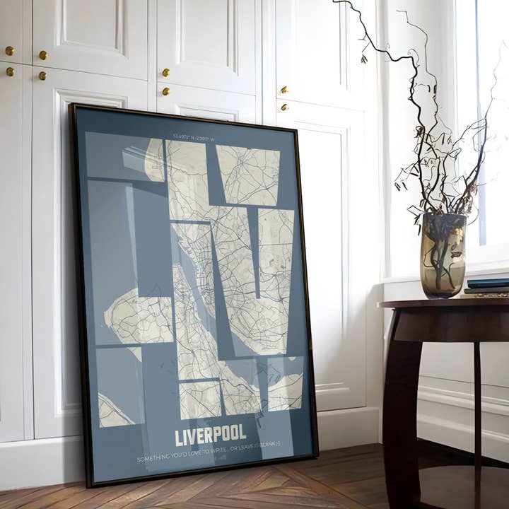 LIV LetraMap para venta al por mayor de The Traveler Art