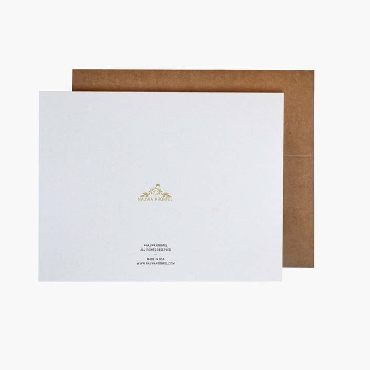 Najwa Kronfel Inc. - Wholesale Anniversary Card - Happy Anniversary Fiori1