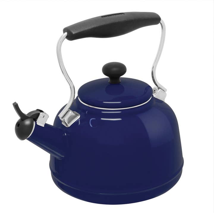 Chantal Cookware – wholesale Tea pot – Enamel-on-Steel Vintage Teakettle Collection (1.7 Qt.)