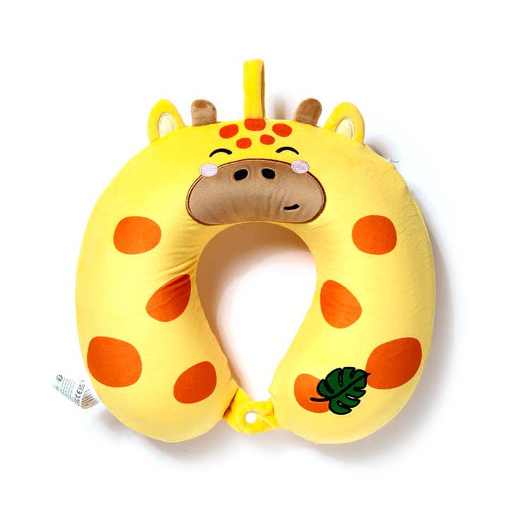 Puckator EU - Wholesale Travel Pillow - Relaxeazzz Raffi the Giraffe Plush Memory Foam Travel Pillow1