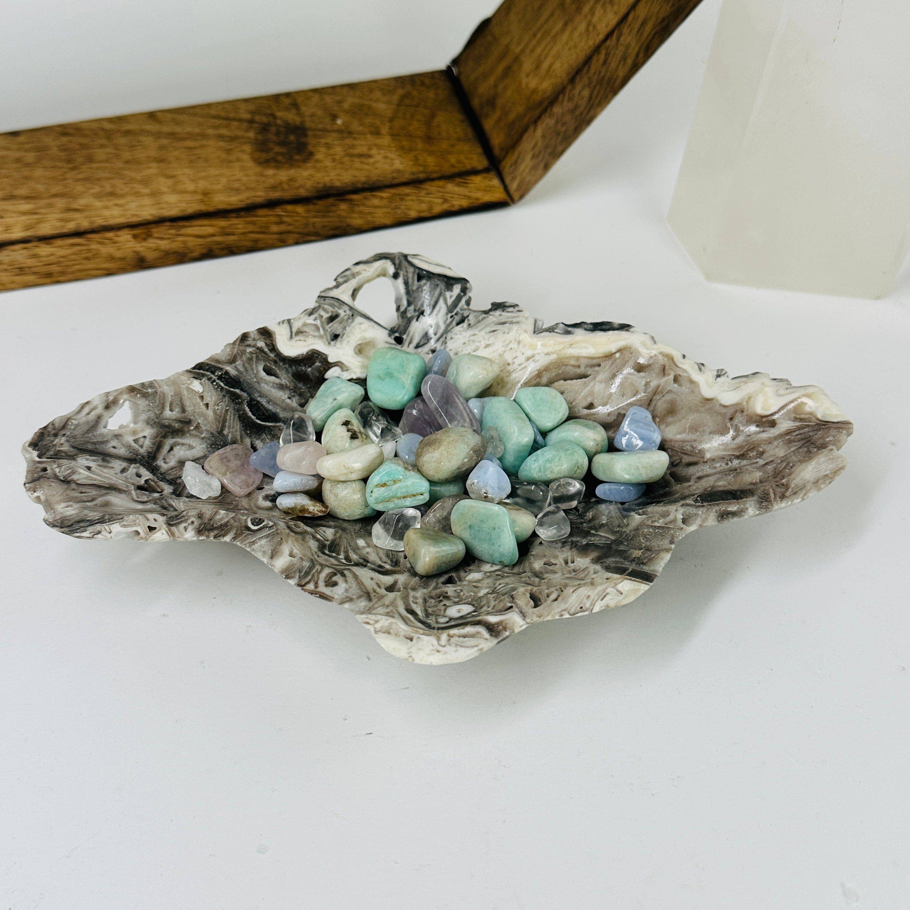 Rock Paradise - Wholesale Decorative Plate/Dish/Bowl - Crystal Mexican Onyx Bowl YOU CHOOSE6