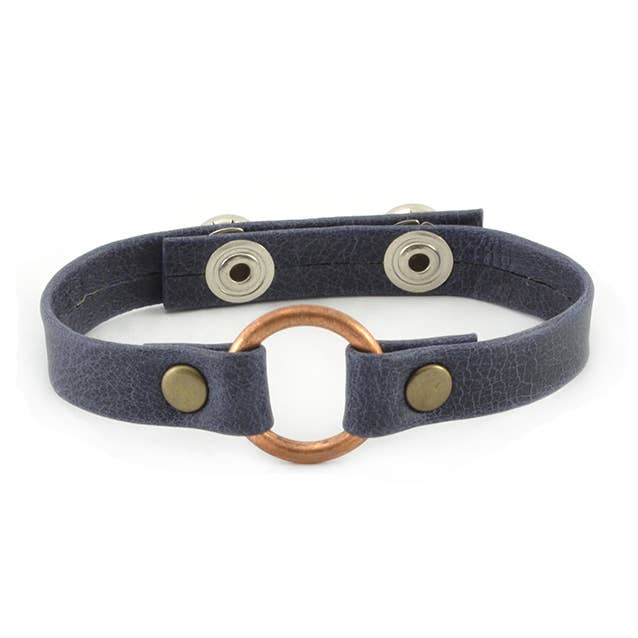 Lucia's Imports - Venta al por mayor Brazalete - Pulsera de cuero con brida de cobre6