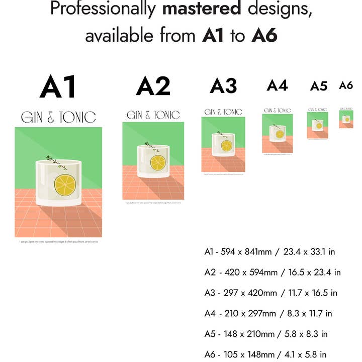 Animato – wholesale Poster – Gin & Tonic4