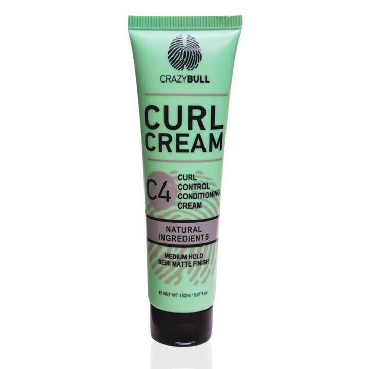 CRAZY BULL HAIR PRODUCTS - Wholesale Hair Styling Gel/Mousse - Crazy Bull C4 Curl Control Conditioning Cream Define Hydrate1