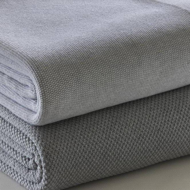 Italian Luxury Group - Wholesale Bedding blanket - Bemboka Reversible Rib Cotton Blankets Pre-Shrunk11