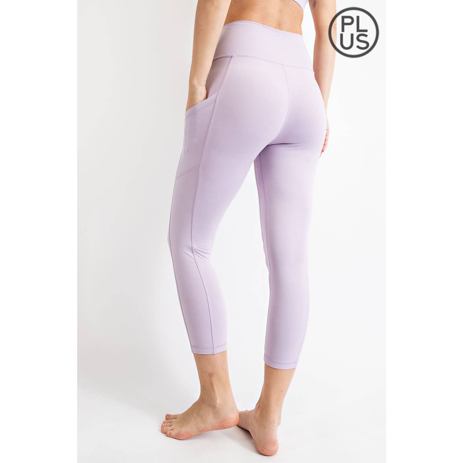 Rae Mode - Wholesale Athletic/Lounge Leggings - Women's - PLUS SIZE V WAIST CAPRI LENGTH LEGGINGS15