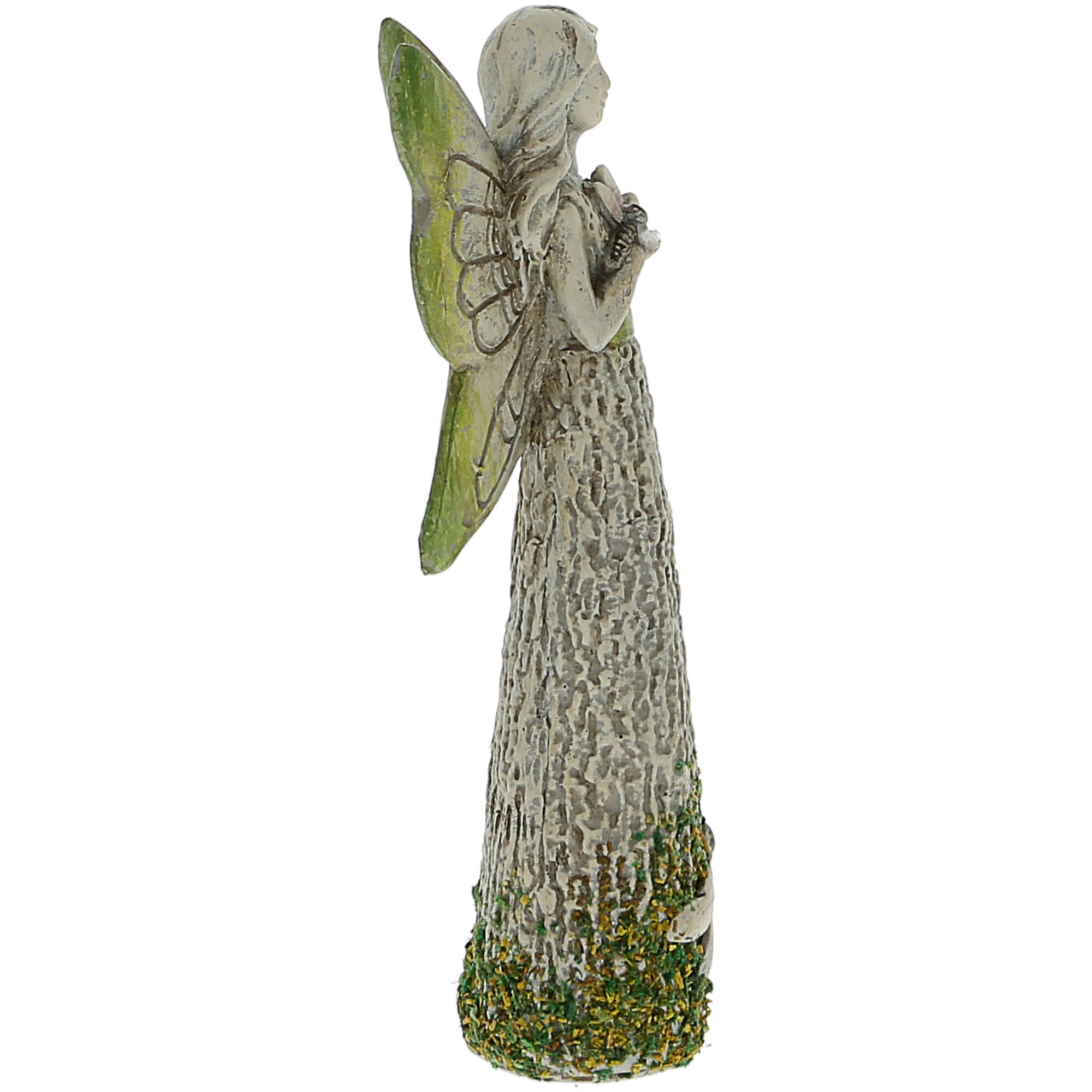 Pavilion - Wholesale Sculpture - Dragonfly - 4.5" Angel holding a Dragonfly4
