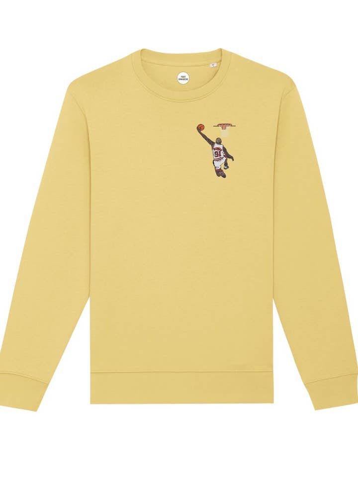 Dennis 🏀 broderet sweatshirt for engroshandel hos Foot Dimanche