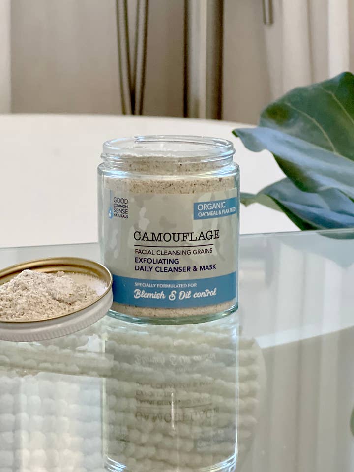 Camuflagem, Controlo de Óleo por atacado de GOOD COMMON SENSE NATURALS