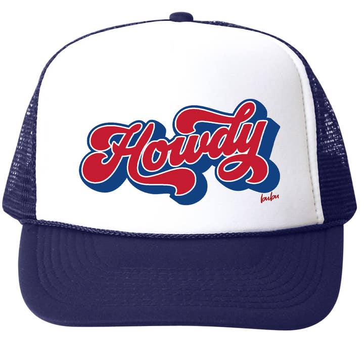 Bubu - Wholesale Trucker Hat - Unisex - July 4th Howdy Trucker Hat5