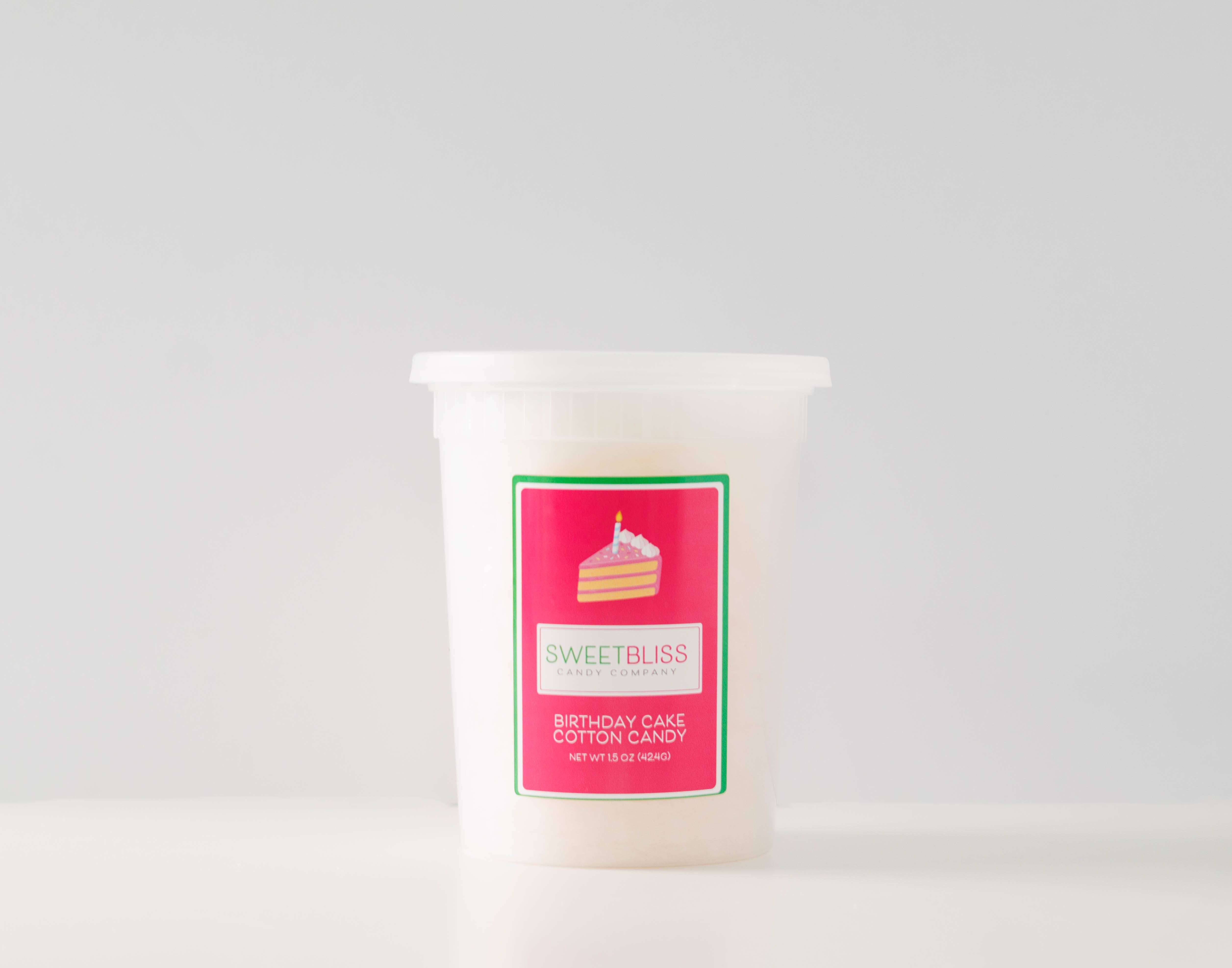 Sweet Bliss Candy Company - Wholesale Cotton Candy - COTTON CANDY SIGNATURE FLAVOR TUBS3