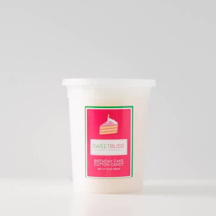 Sweet Bliss Candy Company - Wholesale Cotton Candy - COTTON CANDY SIGNATURE FLAVOR TUBS3