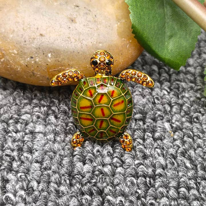 Mio Queena - Wholesale Brooch - Enamel Turtle Brooch7