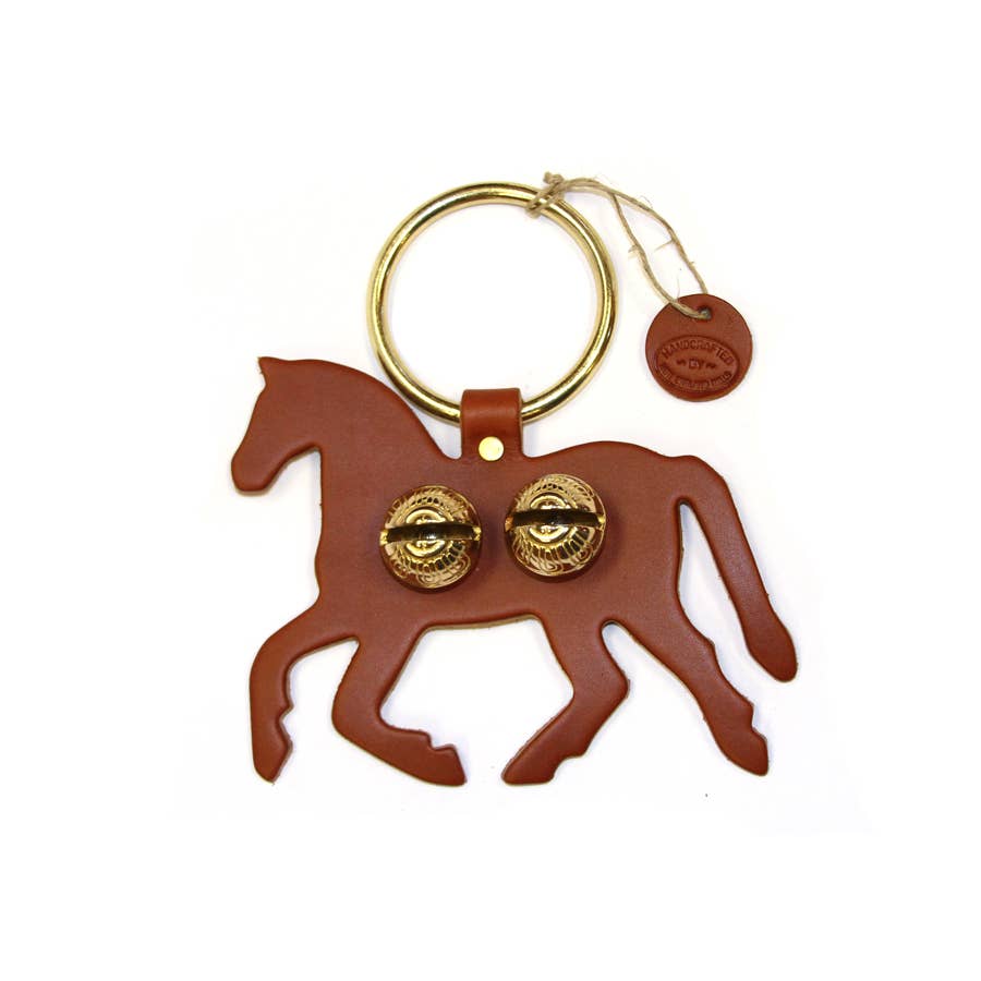 New England Bells - Wholesale Door Hanger - Designer Door Chimes - Trotting Horse1
