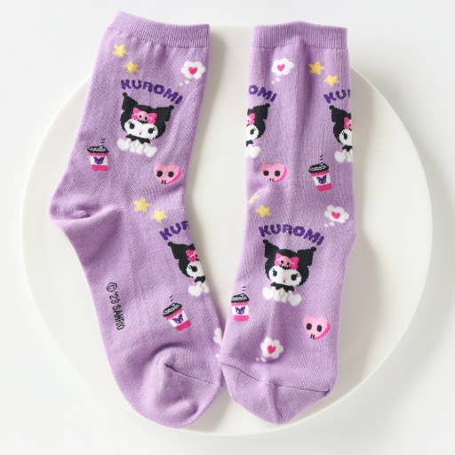 K-Wonderland - Wholesale Socks - Women's - NEW Sanrio Friends with Mascots Crew  Socks8
