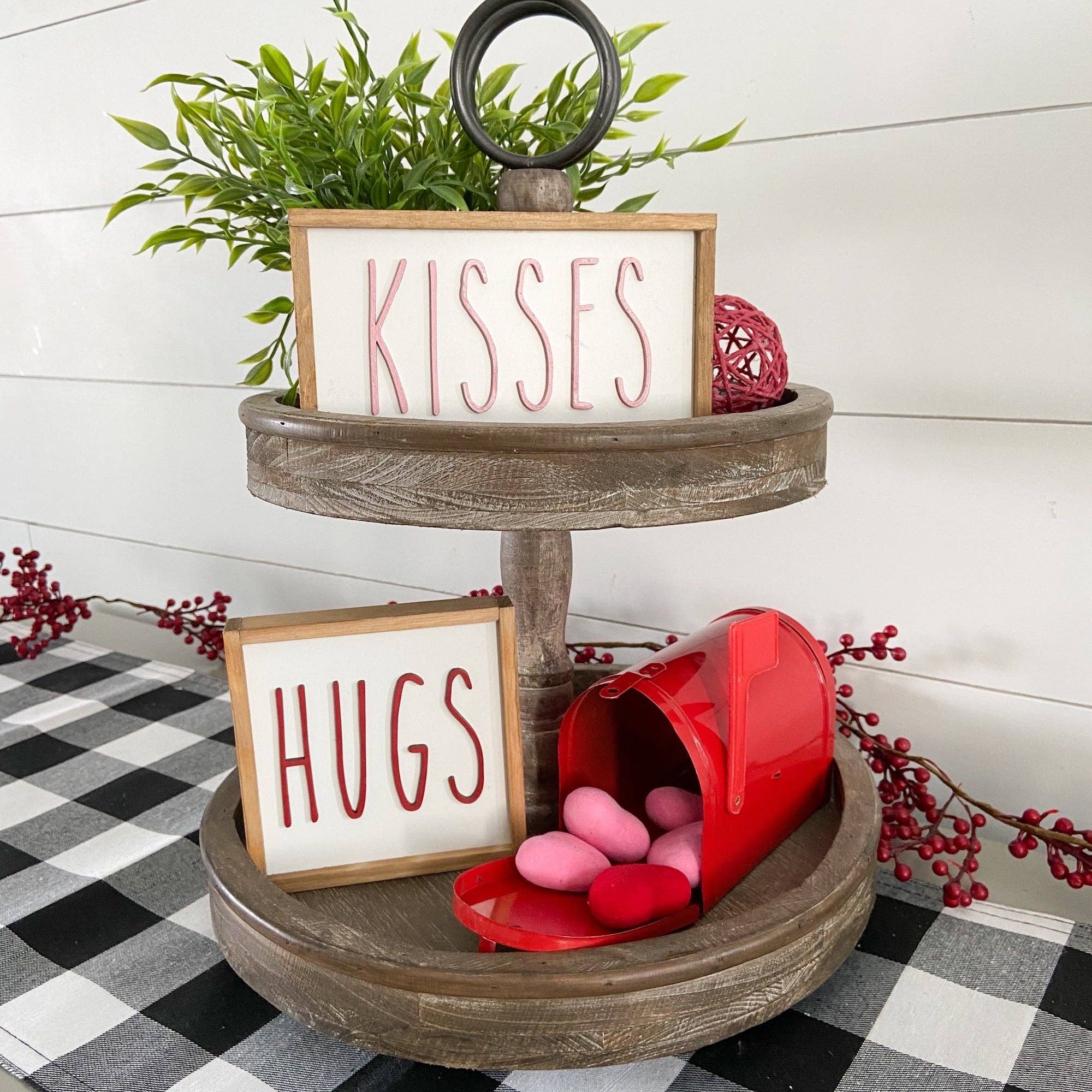 Nail and Hook Laser Cut Home Decor - Wholesale Sign - Valentine's Mini Signs | Tier Tray Decor16