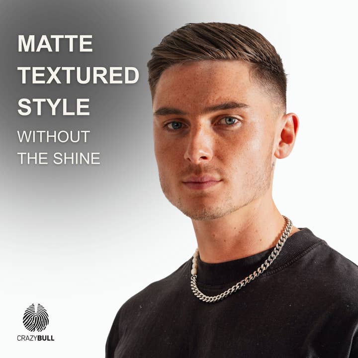 CRAZY BULL HAIR PRODUCTS - Wholesale Hair texture balm/paste/pomade - Crazy Bull MattMeUp Med Hold Styling Matte Paste 6 Pack2