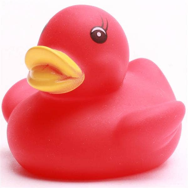 Duckshop - Wholesale Bath toy – Baby - Mini rubber duck - red - rubber duck