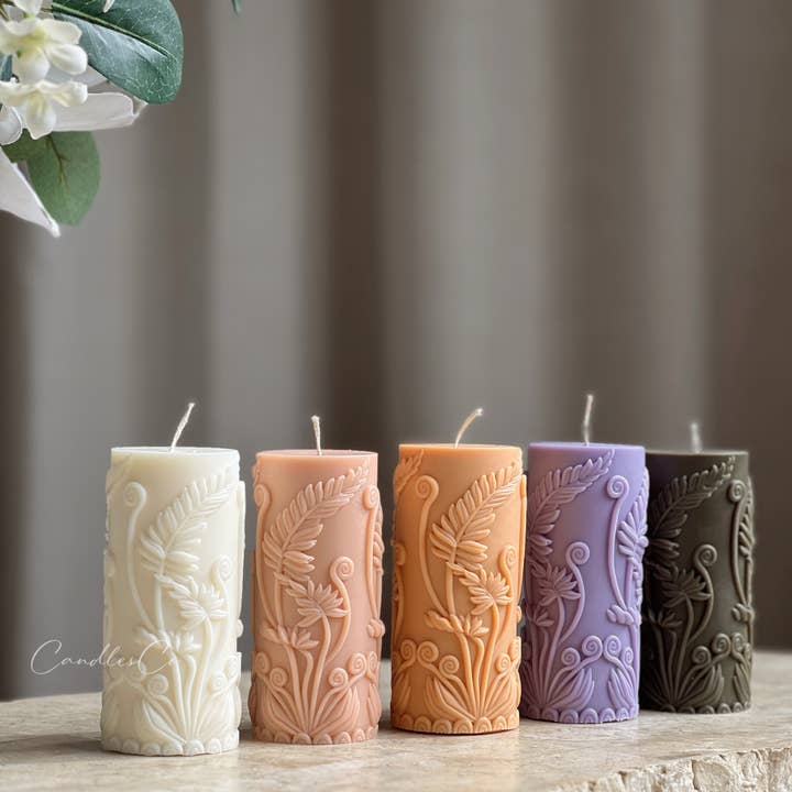 CandlesCo Australia - Wholesale Pillar candle - Garden Pillar Soy Wax Candle7