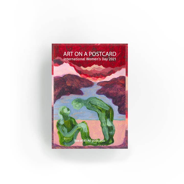 Art on a Postcard – Engroshandel Postkortsæt – Kunst på et postkort til den internationale kvindedag 2021 Boksesæt med 85 kort1