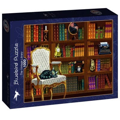 Bluebird Puzzle - Wholesale Puzzle - Adult - 1000 Piece Puzzle - The Vintage Library0