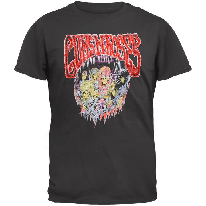Guns N Roses - Cartoon 92 Tour Men's T Shirt for wholesale by Official Store