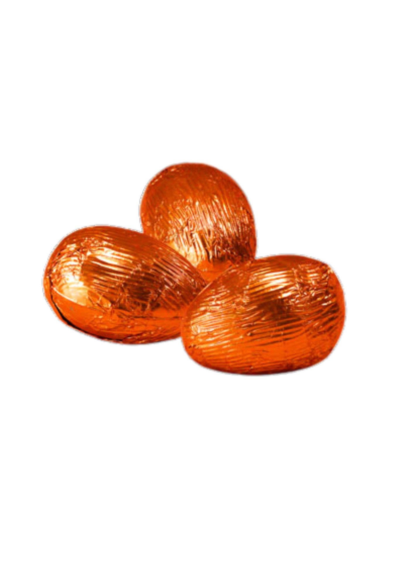 Hames Chocolates - Wholesale Chocolate Box - UK ONLY. 4 Milk Chocolate Orange Easter Eggs.1
