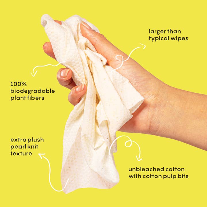 Busy Co - Wholesale Deodorant - Women's - Glow Deodorant Wipes with Prebiotics & Zinc2