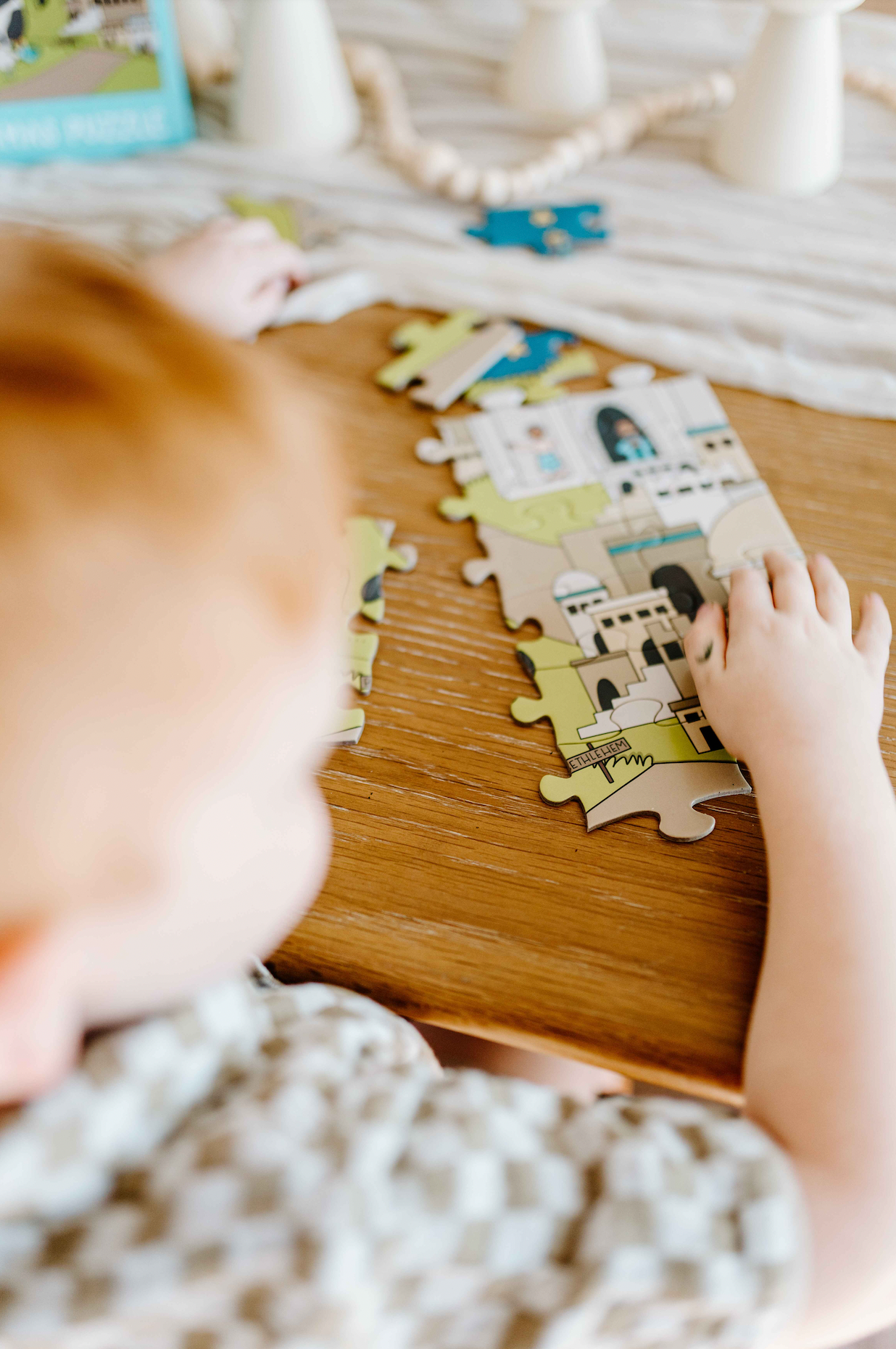 Tiny Theologians - Wholesale Puzzle - Kids - Journey to the Manger - 100 Piece Puzzle10