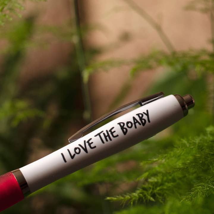 F Bomb Designs ā wholesale Pen ā SWEARY PENS / I Love The Boaby / Funny Rude Pens